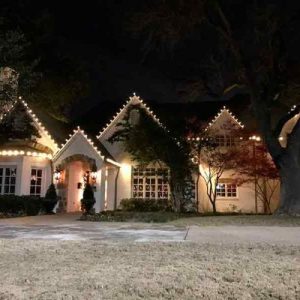 Get in the Christmas Spirit by Hanging Lights Around Your Home