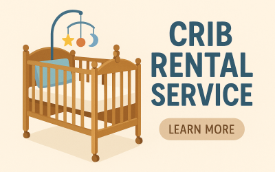 Convenience of a Crib Rental Service Ocean City, NJ