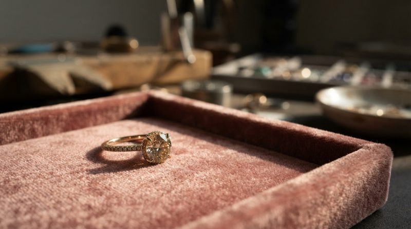 How to Choose a Champagne Lab-Grown Engagement Ring With Confidence
